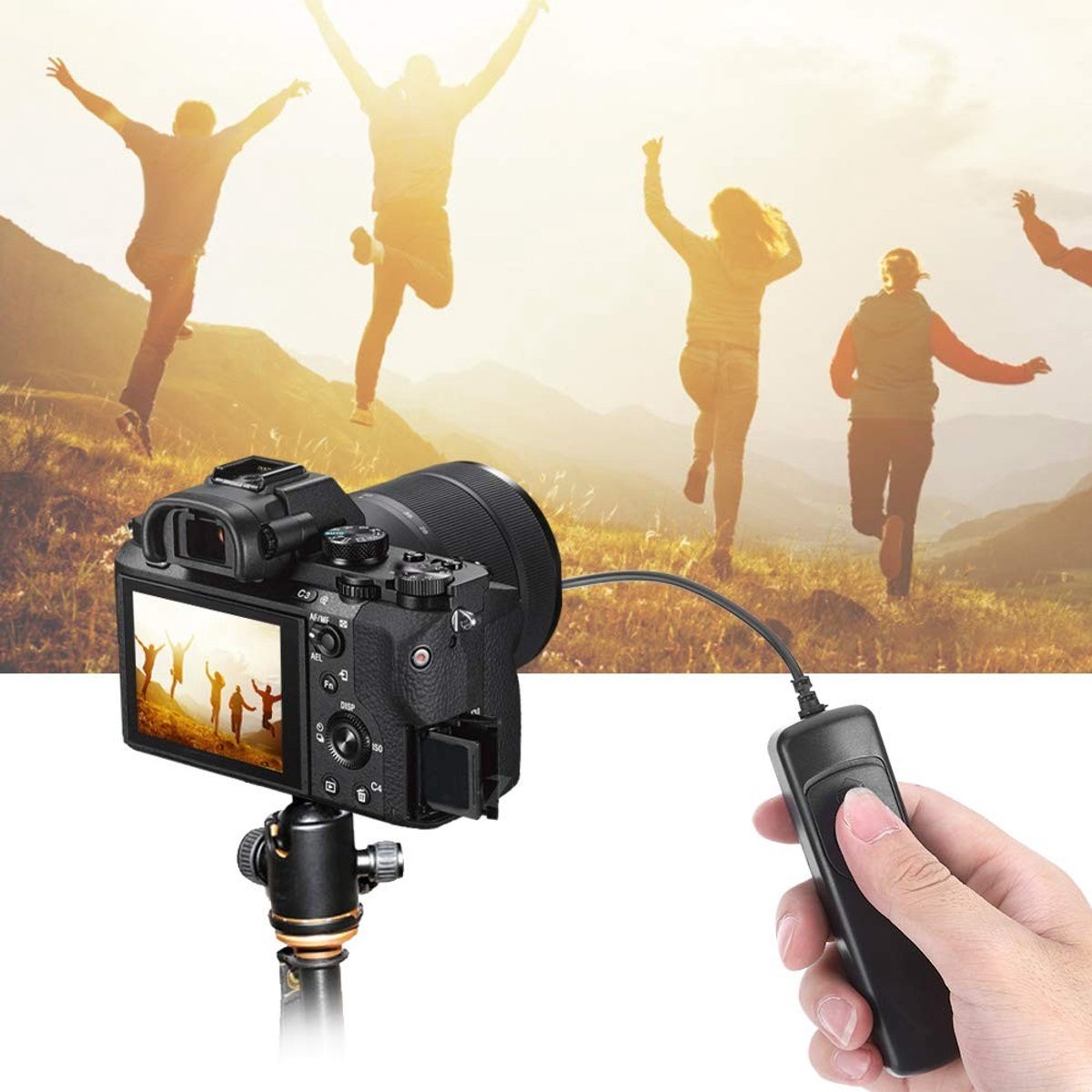 RM-VPR1 Remote Shutter Release voor Sony Camera's - Bedrade Timer Afstandsbediening