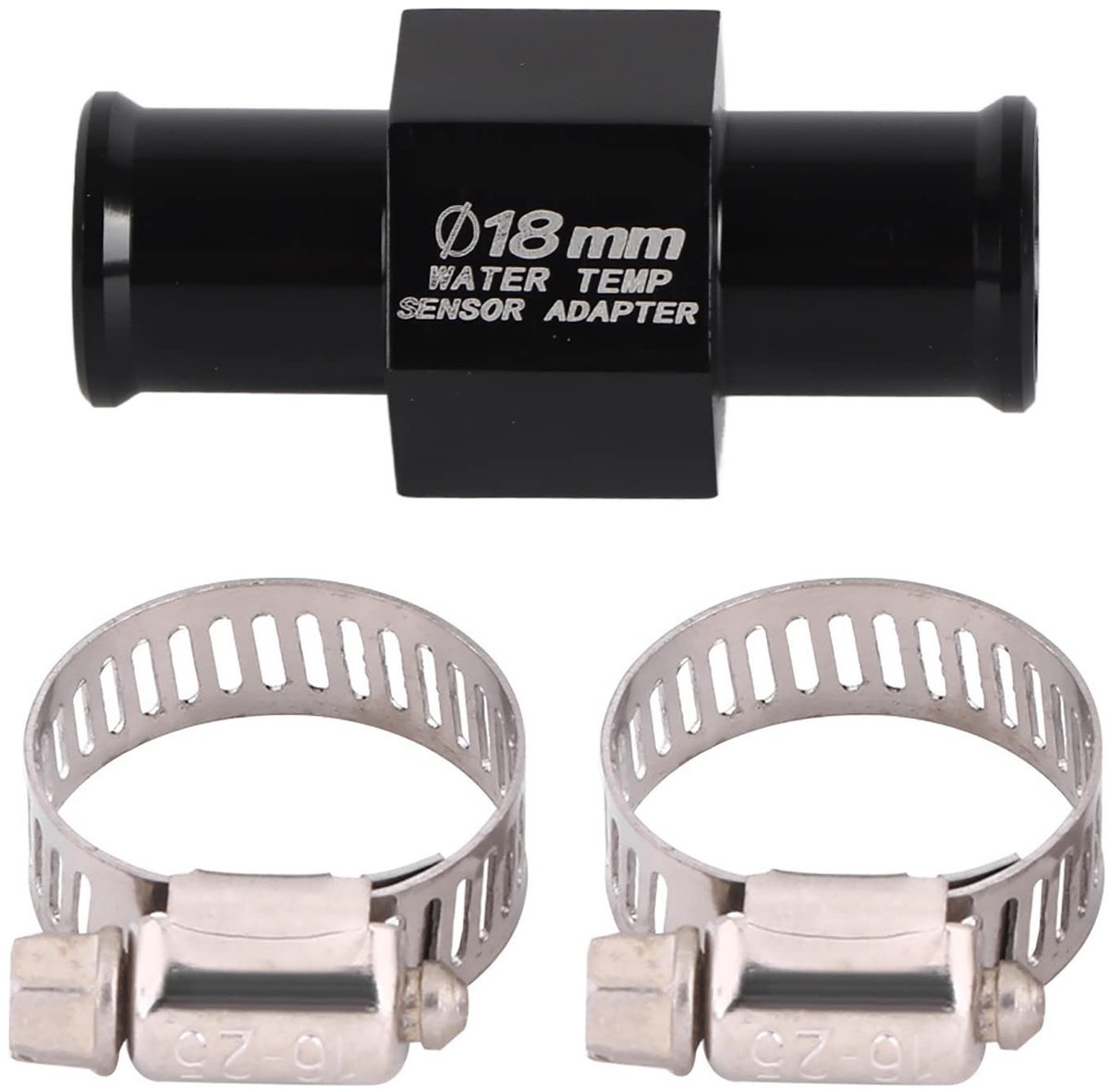 aladdien - Water Temperatuur Adapter - Aluminium - 18 mm - Voor Motoren - Hoogwaardige Temperatuurmeting - Betrouwbaar en Duurzaam - Geschikt voor D..