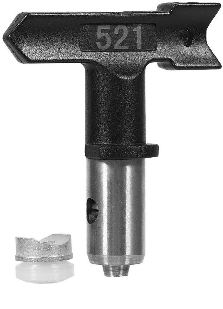 Allecto - Airless Spray Gun Nozzle - Reversible Tungsten Steel Tip - Perfecte Verfresultaten - Verfspuiten - Precisie - Voor alle verfsoorten - Un