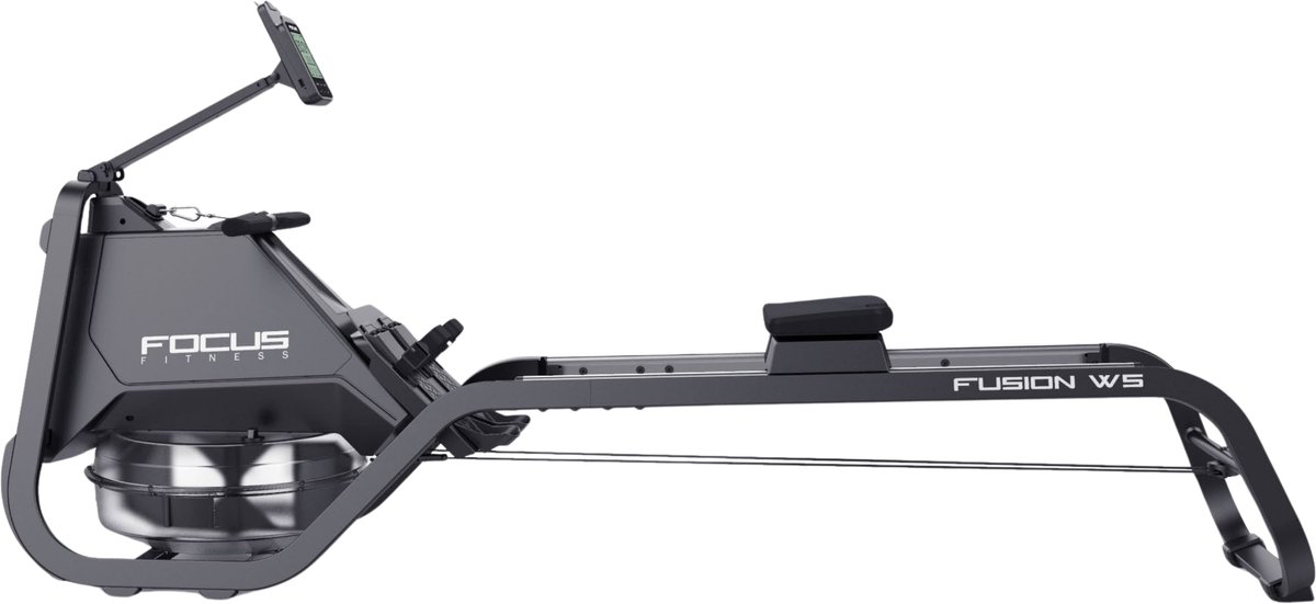Focus Fitness Fusion W5 Roeitrainer – Waterweerstand – Houten Frame – Bluetooth – Max. 130 kg