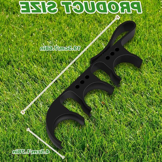 2 in 1 Golf Tee Houder met Snelle Ontlating, Draagbare Accessoire voor Golftassen, Geschikt voor 3 Ballen en 6 Tees — afbeelding 5