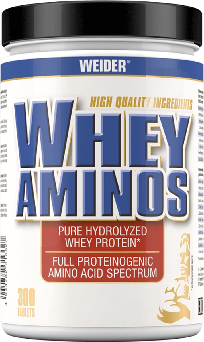 Weider Whey Aminos (300 Tabs) Unflavoured - Aminozuren - Aminozuur-Mix