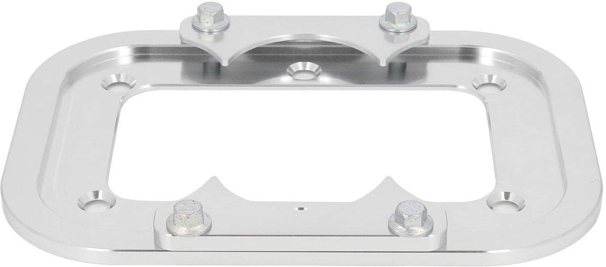 aladdien - Batterij Hold Down Tray - Aluminium - Duurzaam - Zilver - Geschikt voor Optima Batterijen - Top 34 3478 D34 D3478 34M D34M