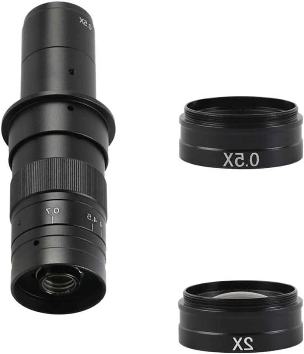 Microscoop Objectief Lens - Extra Lens - Hardware Inspectie - Verdubbelt Vergroting - 42 mm Schroefdraad - Niet gespecificeerd