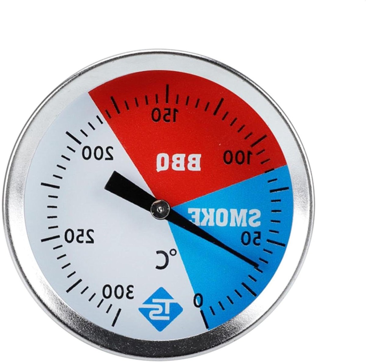 Oven Temperatuurmeter - Grillthermometer Keuken - Nauwkeurig Koken - Roestvrij Staal - 0-300 °C - Meerkleurig