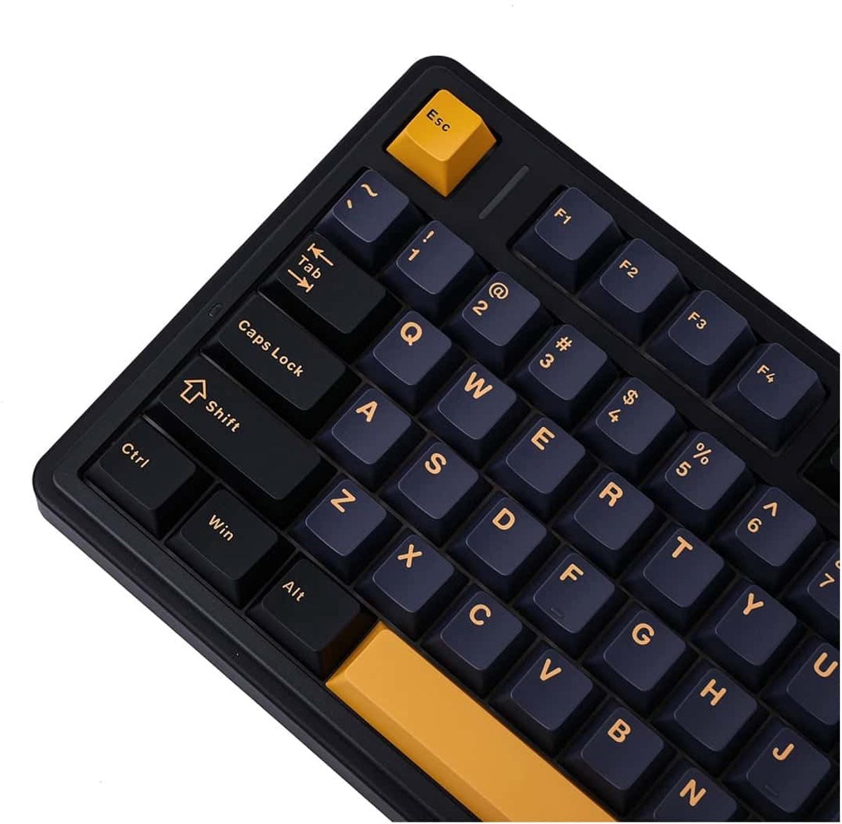 EPOMAKER x AULA F75 Zwart LEOBOG Icevein Switch RGB Draadloos Hotswap Mechanisch Gaming Toetsenbord thumbnail 4