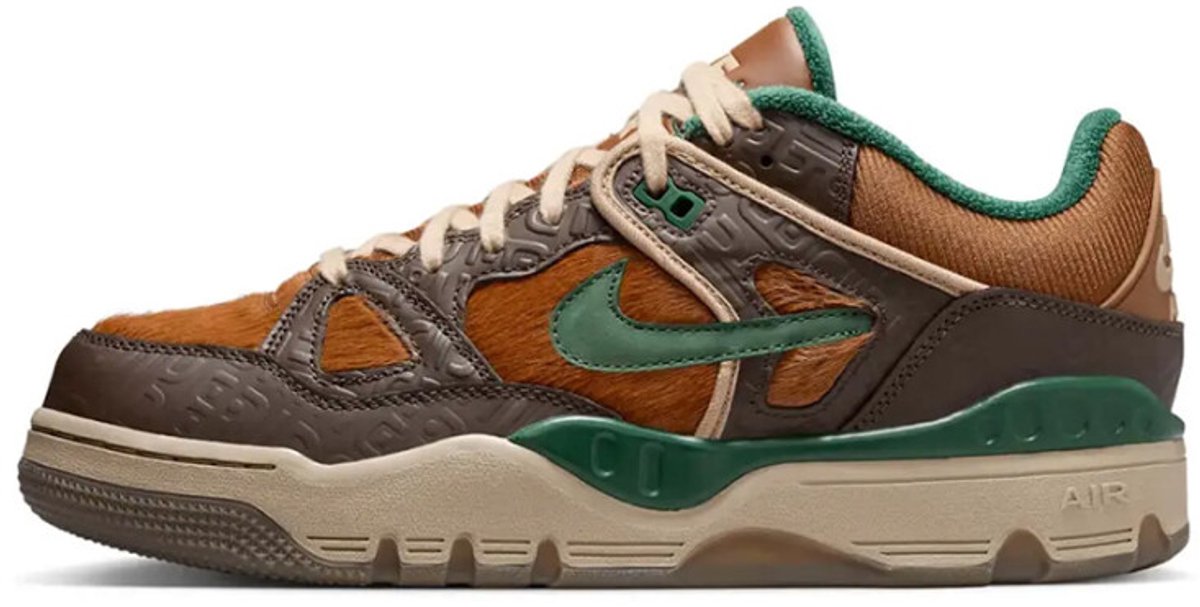 Nike x NIGO Nike Air Force 3 Low SP Heren Sneakers Schoenen HQ0260-201 Bruin
