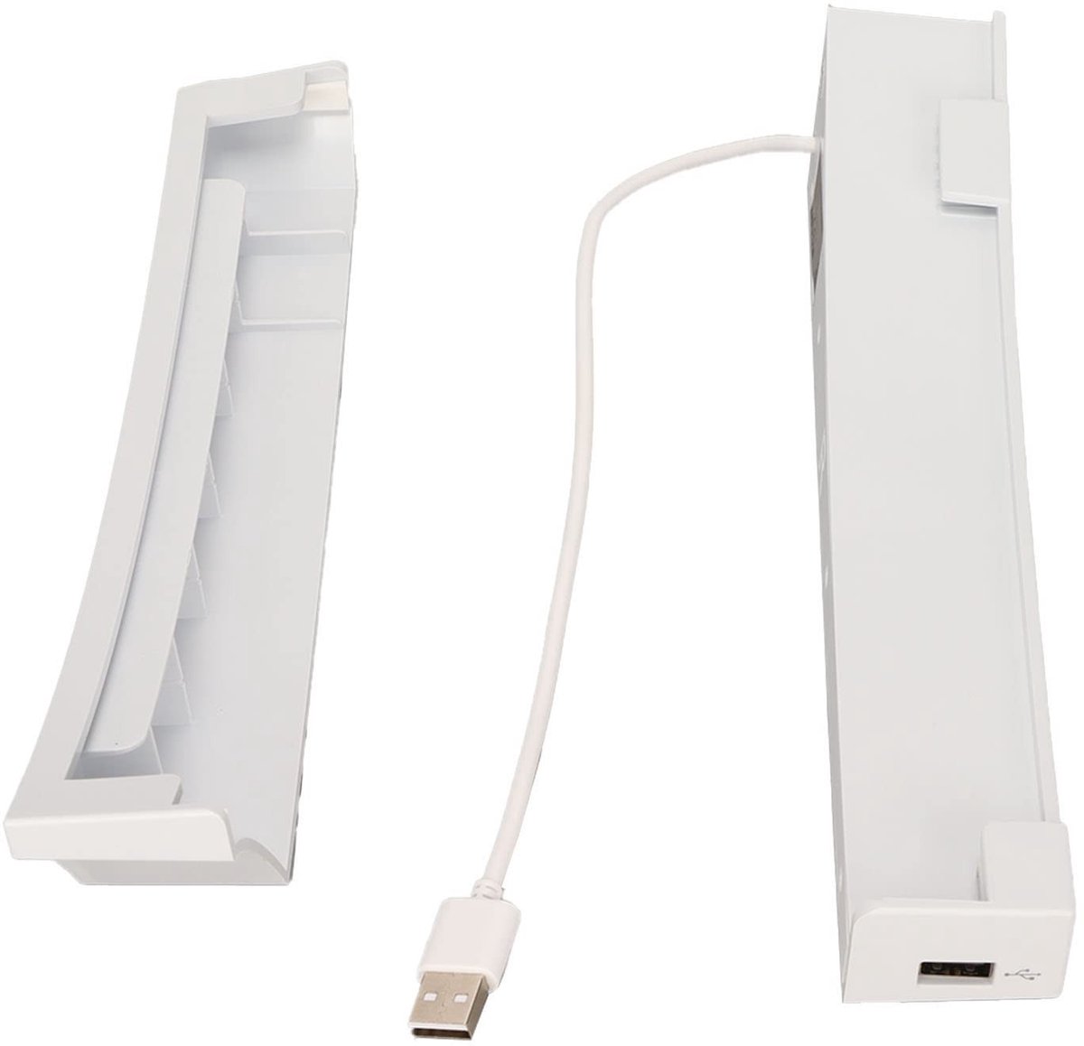 Dailygoods - Horizontale Standaard voor Game Console met 4 USB Poorten