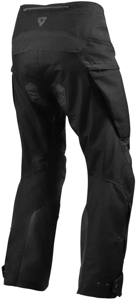 REV'IT! Component H2O Standard Black Motorcycle Pants 2XL - Maat - Broek – foto 2