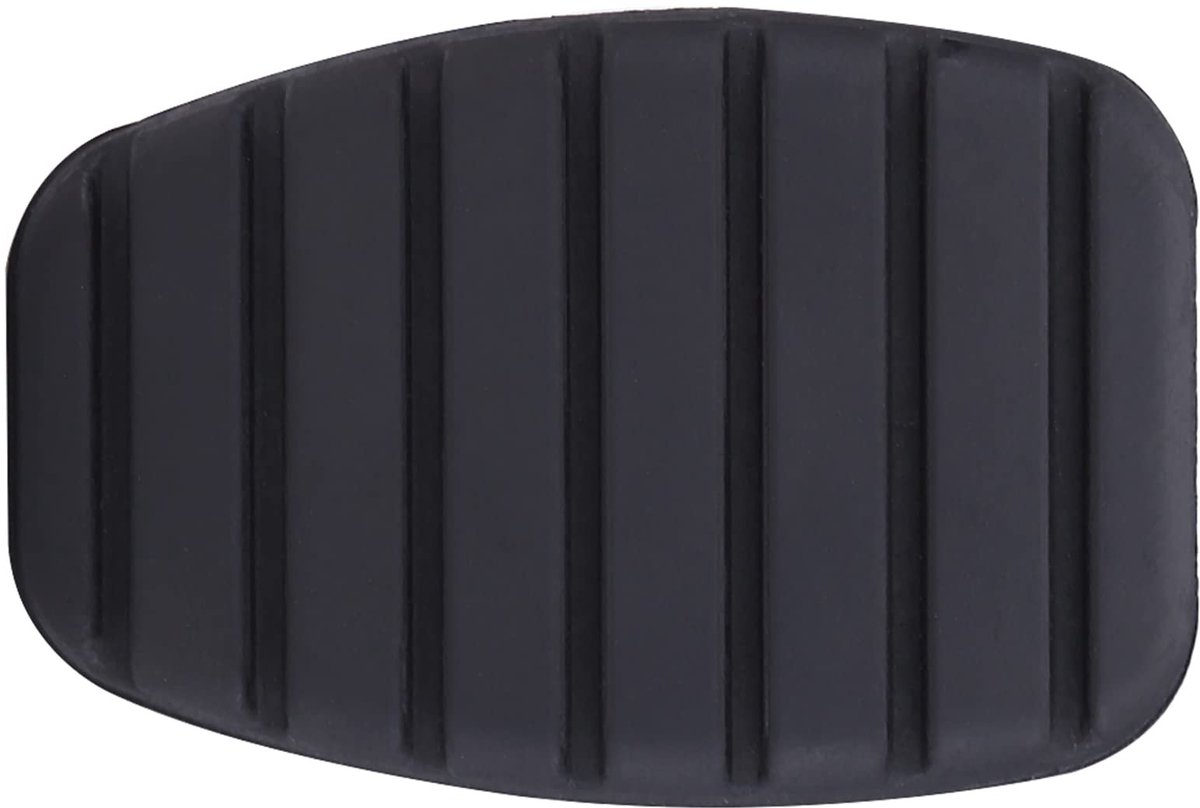 Dailygoods- Rempedaal Pad Rubberen Cover - Zwart - Vervangende Pedaal Pad - Geschikt voor Scenic/Espace/Modus/Twingo - Eenvoudige Montage - Lichtgewicht 30g - Pedaalrubber