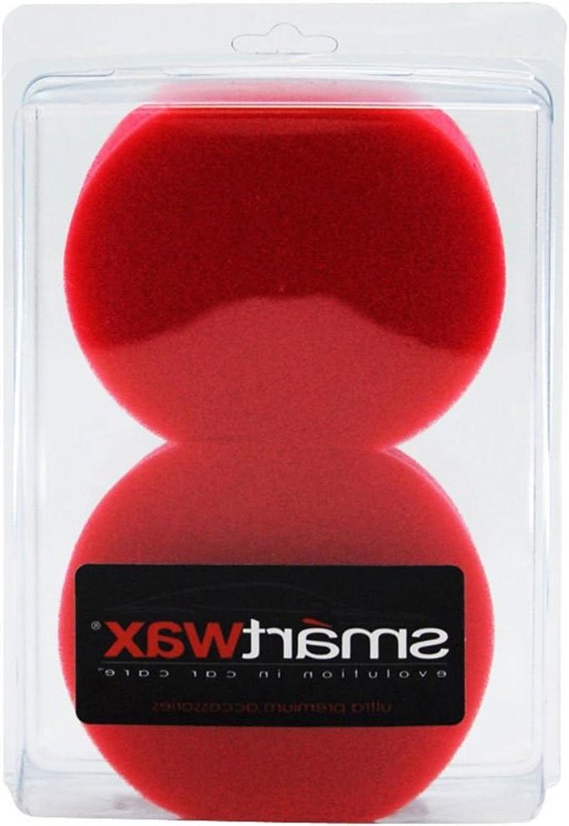 Wax Applicator Pad - Schuim Spons - Auto Poetsen - Lichtgewicht Ontwerp - 21 cm - Zwart