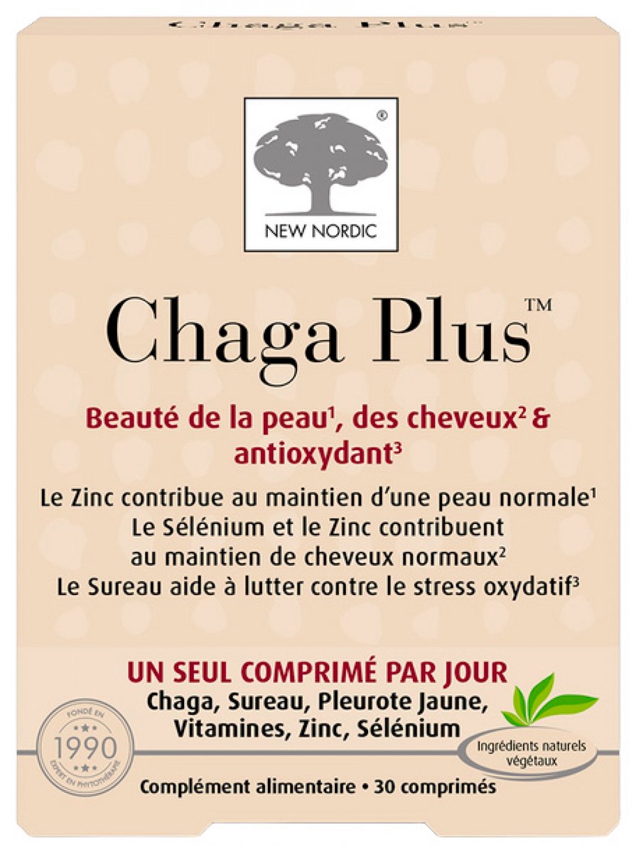 New Nordic Chaga Plus 30 tabletten