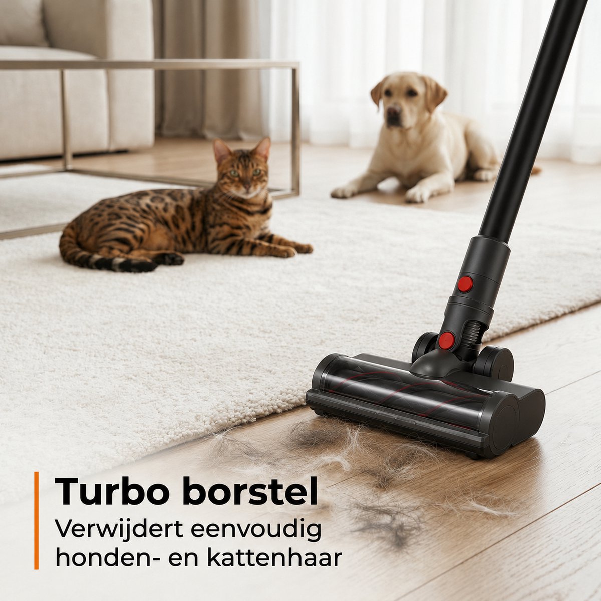 Zedar S900 Steelstofzuiger draadloos 300Watt met 4 - afbeelding 3