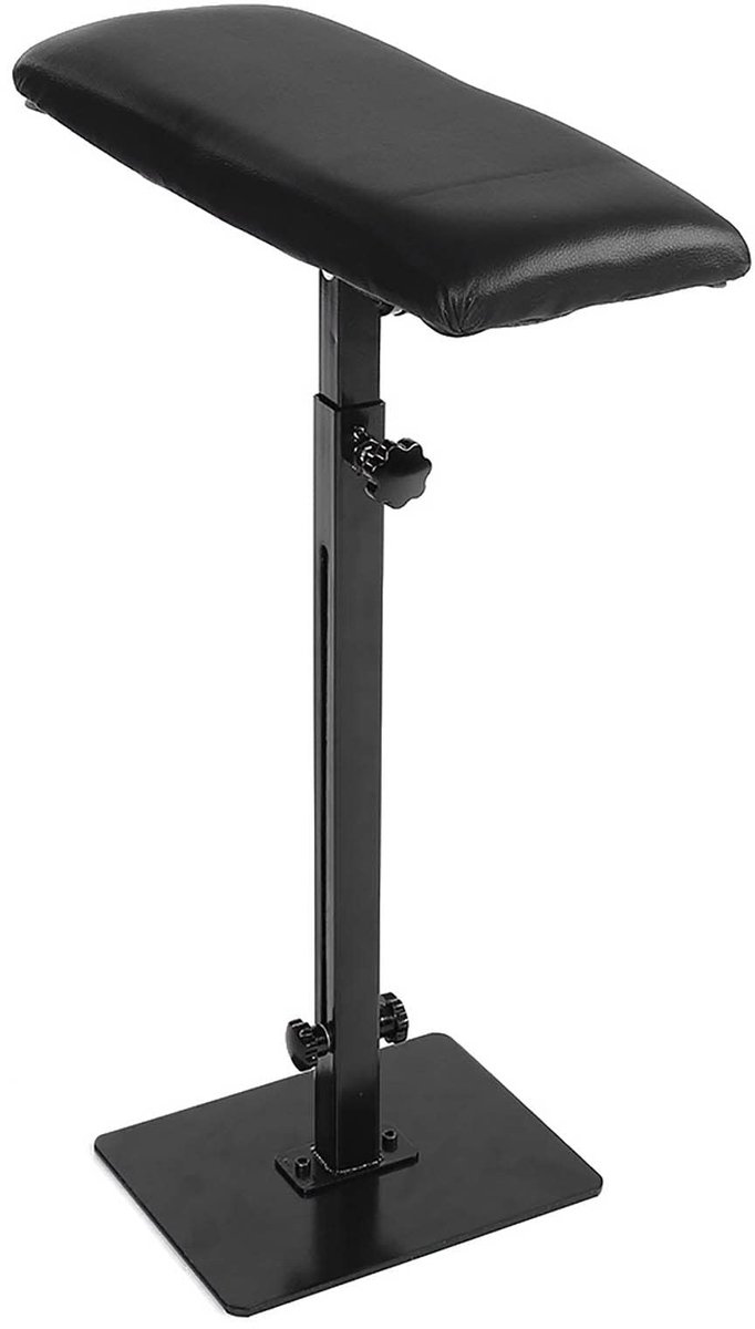 Cosensi- Tattoo Armsteun Verstelbare Hoogte 63-95 cm - 180 Graden Draaibaar - Beensteun - Arm Pad - Premium Comfort Kussen
