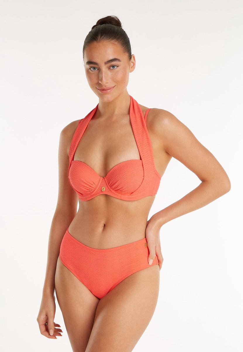 Ten Cate multiway bikini top sunset neon voor Dames | Maat 40F (80F)