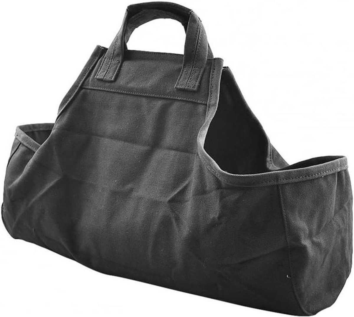 Brandhouthouder Tas - Houtdrager Kachel - Haardhout Opslag - Opvouwbaar Ontwerp - 52 cm Lengte - As Shown