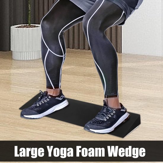 Squat Wedge Blok 51 cm - EVA Yoga Blok voor Balans en Kuitspiertraining — afbeelding 4