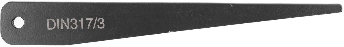 JHUBERS - Morseconus Drift Tool MT3 - Voor Tapered Shank Boren - Handig in Gebruik - Verwijdering van Boren - Professioneel - Chucks - Accessoire