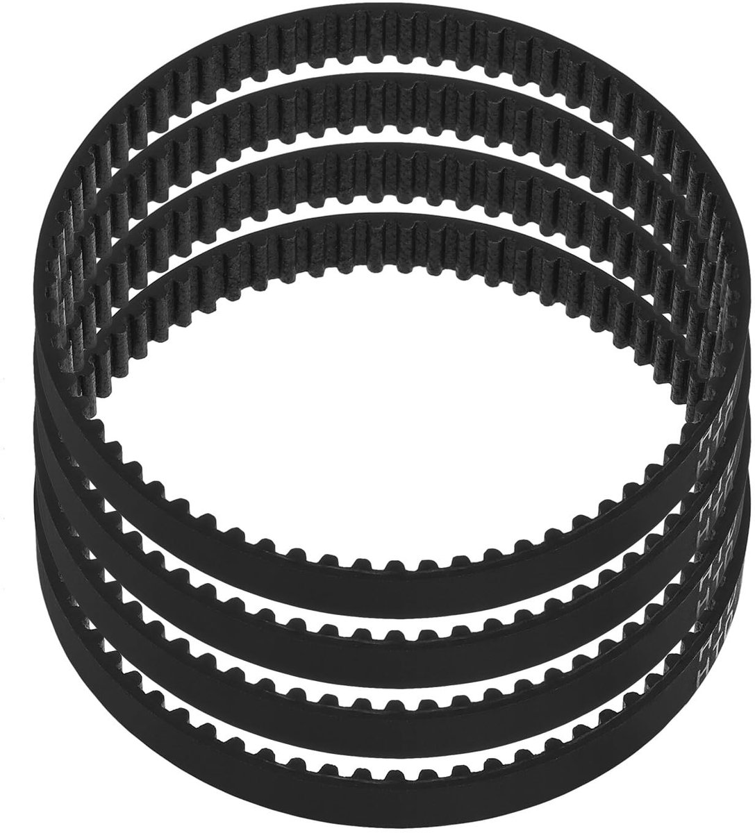JHUBERS- Aandrijfriem Rubber - 4x Stofzuiger Aandrijfriem - Vervangt 1313607700/1113453000 - Gesloten Lus - 6,5 mm Breedte - 207 mm Binnenomtrek - Stofzuigerriem