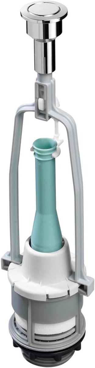 Toilet Heberglocke - Spoelmechanisme Onderdeel - Toilet Reparatie - Universele Pasvorm - 4800 cm³ - Grijs