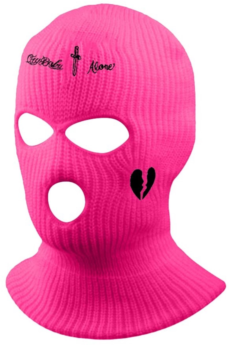 BRENZOOS- Skimasker met 3 gaten - Bivakmuts - Winddicht - Gebreide gezichtsbedekking - Nekwarmer - Zacht acrylmateriaal