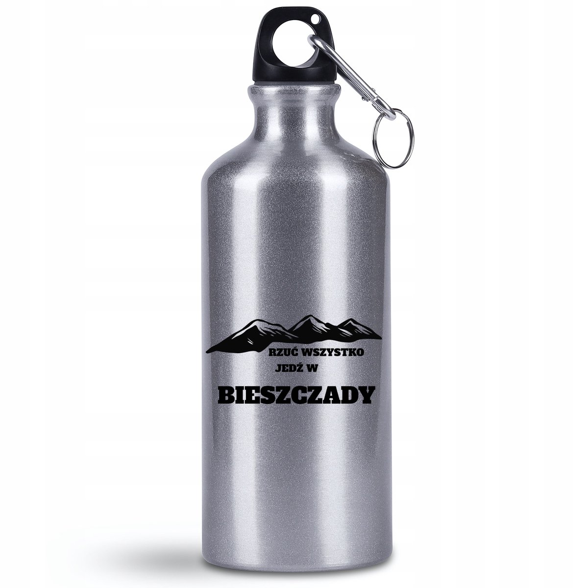 Bieszczady Metal Drinkfles 500ml - Avontuur & Stijl