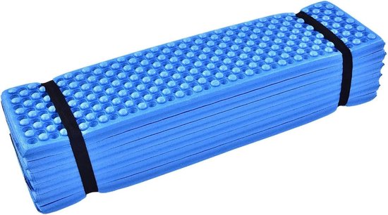 Luchtmatras - Slaapmat Kampeer - Buiten slapen - Eivormig comfort - 185 x 55 cm - Geel — afbeelding 4