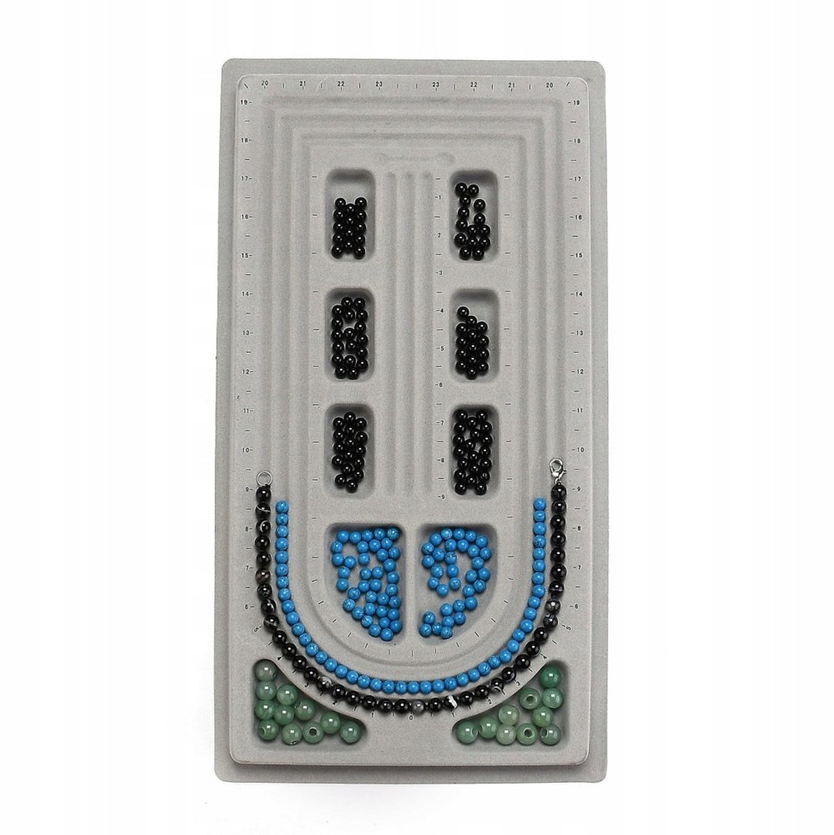 Sieraden Ontwerp Bord - Grijs, 49x27x2cm
