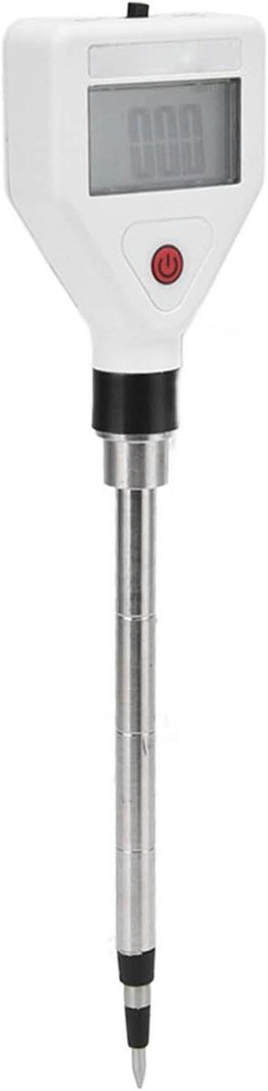Bodem EC Meter - Grond Tester - Bodem Analyse - Automatische Temperatuurcompensatie - 23 x 10 x 6 cm - Zilver