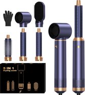 VHV - Airstyler - 5-in-1 haarstyler - Föhnborstel en krultang set voor krullen drogen stylen en gladmaken