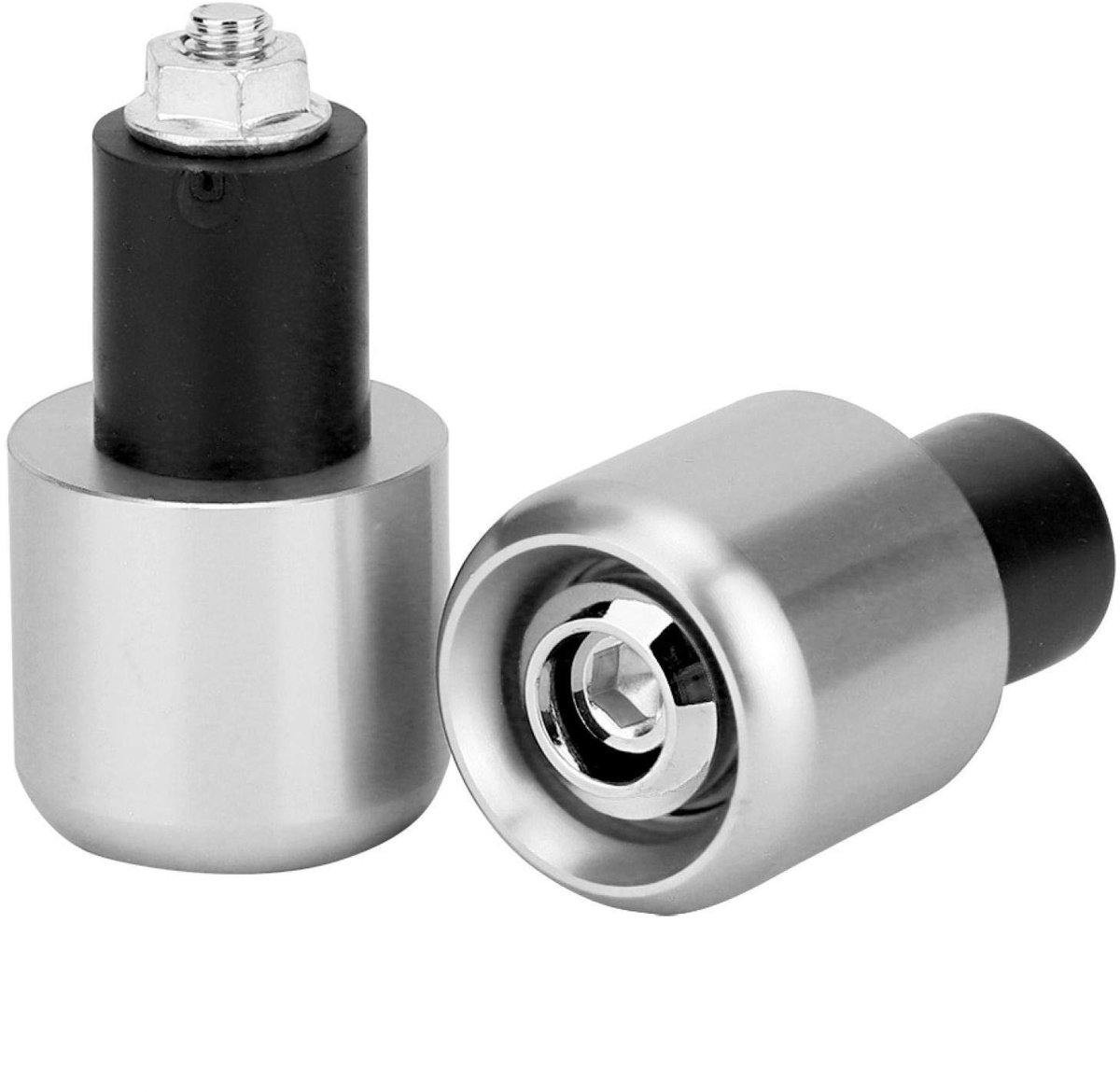Dailygoods- Stuurplug 2-delig - Handgreepaccessoire - Motorfietsaccessoire - Stuuruiteinden - Schokbestendig - Verstelbare montage - Barend