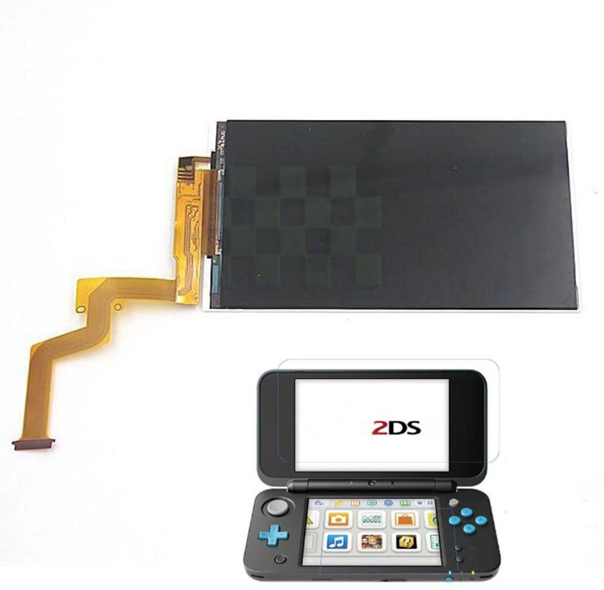 Dailygoods - Vervangend LCD-Scherm voor 2DS XL LL