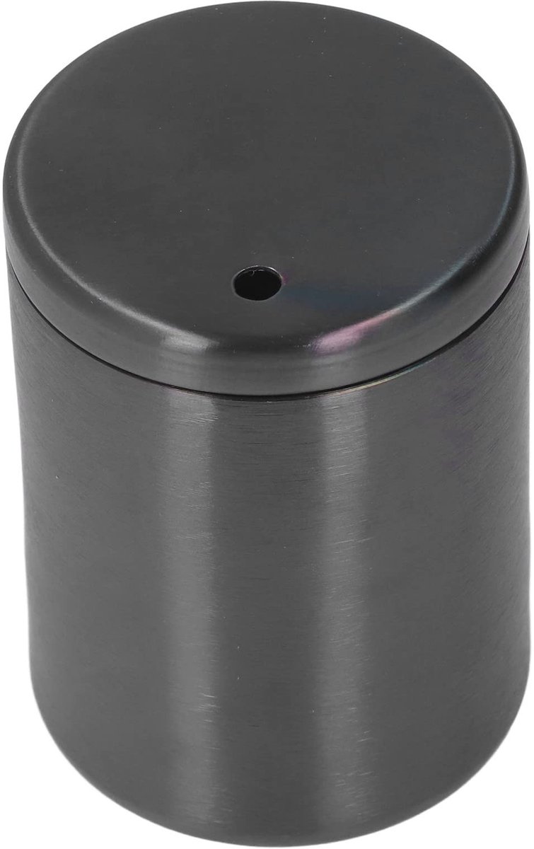 Dailygoods- Tandenstokerhouder Duurzaam - Tandenstoker Dispenser - Roestvrij Staal - Valbestendig - Geschikt voor Huizen - Afmetingen 5,5 x 8 cm - Tandenstokerdispenser