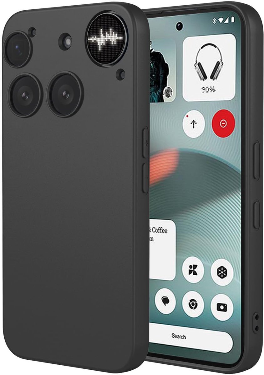 Dailygoods- Siliconen Hoes Ultradun - Schokbestendig - TPU Hoes - Elegante Bescherming - Microvezelvoering - Zijdig Zacht - Telefoonhoes