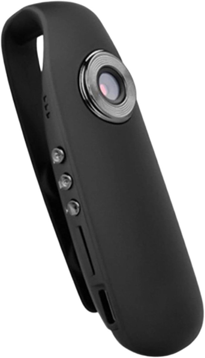 Compacte Bodycamera - Draagbare Recorder - Veiligheid Bewaken - Magnetische Montage - 166 x 200 mm - Zwart