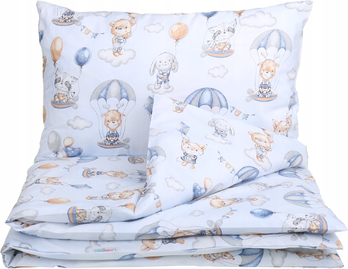 Babymam Kinderledikant beddengoed 2-delig 120x90cm Katoen