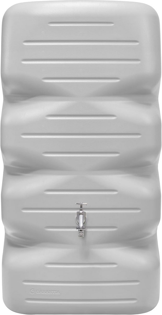 Tuinreservoir - Waterton Opslag - Water Besparen - UV-stabiel Weerbestendig - 340 Liter - Betongrijs
