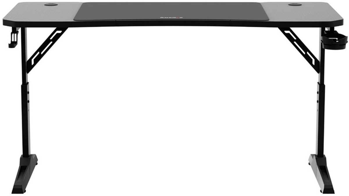 Huzaro Hero 3.6 - Gamingbureau - Zwart - 140x60 cm - Verstelbare Hoogte