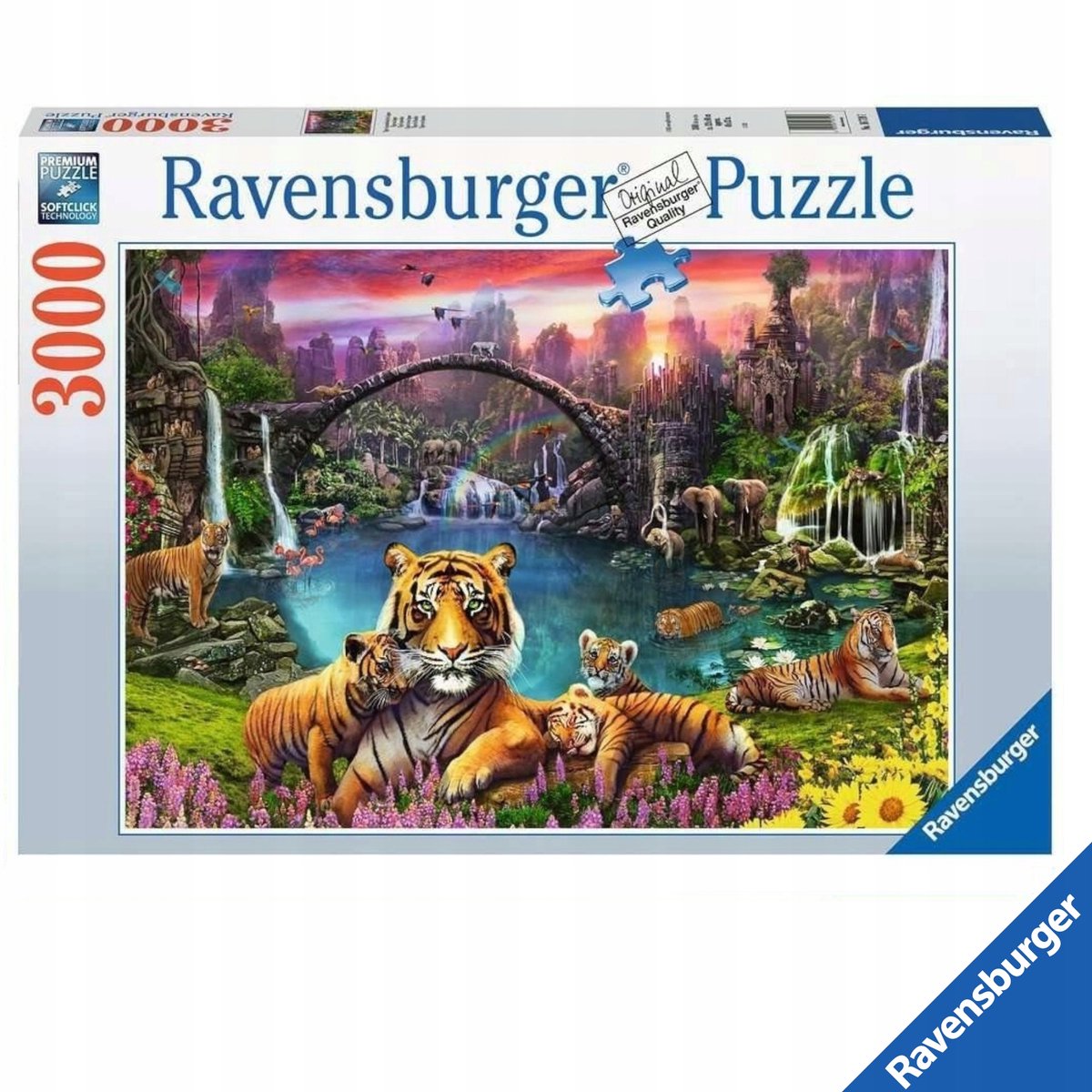 Ravensburger puzzel 3000 stukjes Wilde natuur met bloemen