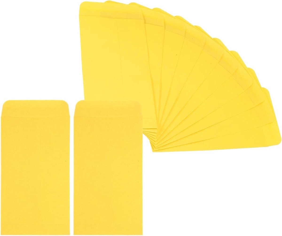 Geldenvelopen - Budget enveloppen - Geld organiseren - Dubbel gelijmd papier - 200 stuks - Goudgeel