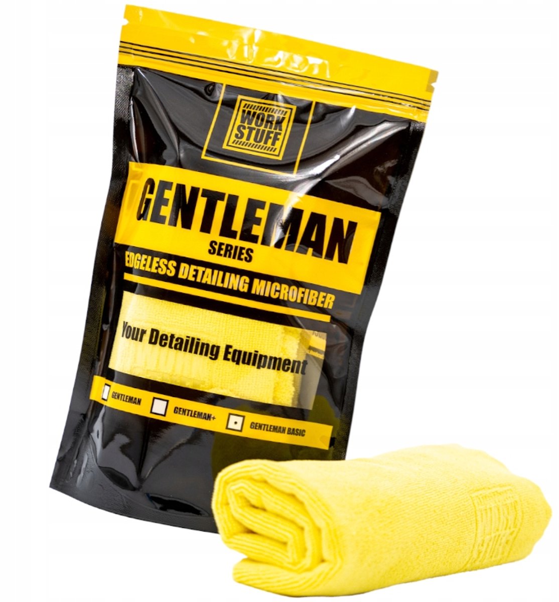 Work Stuff Gentleman Basic Gele Microvezeldoek - 40x40cm