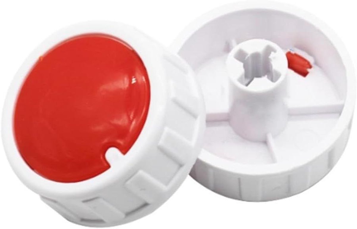 Schakelknop Kap - Thermostaat Knop - Olieverwarmer Reparatie - D-as Ronde As - 40 mm Diameter - Kruis Vorm