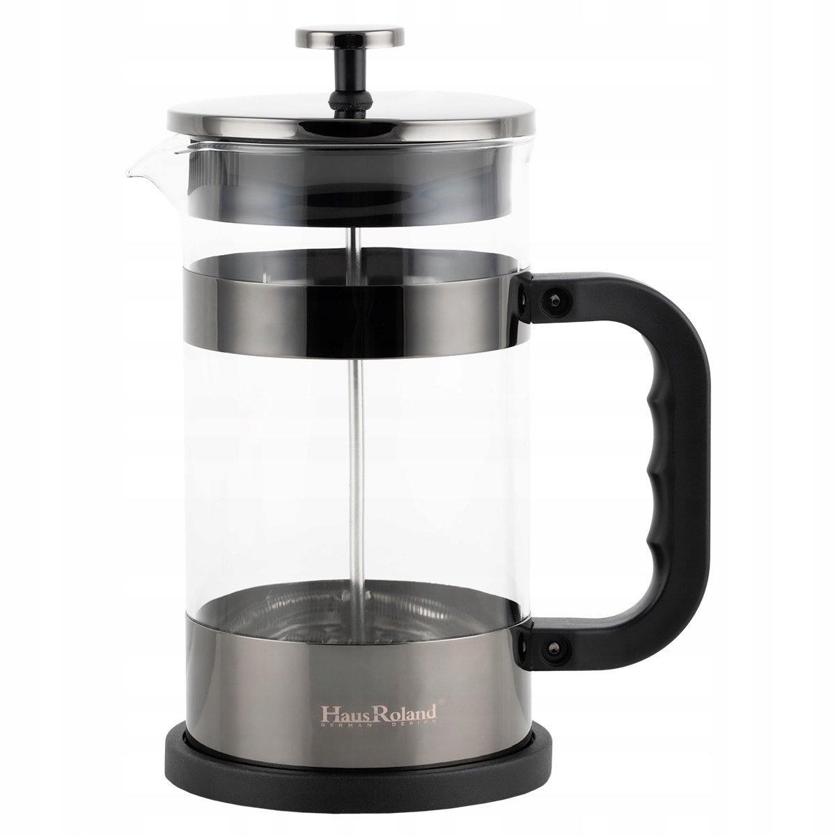Glazen Koffie & Theepot Zwarte 1L - Stijlvol en Functioneel