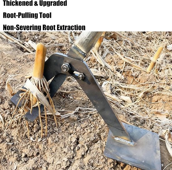 Wortel Verwijderaar - Paal Trekker - Tuin Onderhoud - Hefboom Ontwerp - 92 cm - Zilver — afbeelding 3