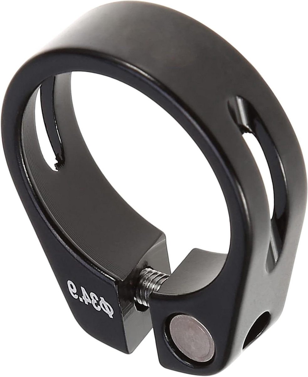Zadelpenklem - Fietszadelklem - Fiets Zadel Verstellen - Aluminium Legering - 349 mm Diameter - Zwart