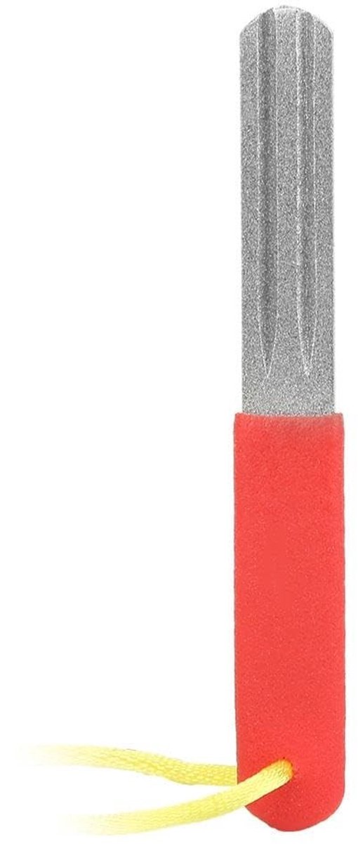 Dailygoods- Vishaakenslijpsteen Dubbelzijdig - Diamantvijl 400/800 Grit - Handgreep - Vishaak Slijper - Sportvissen - Slijpvijl - Vishaakslijper