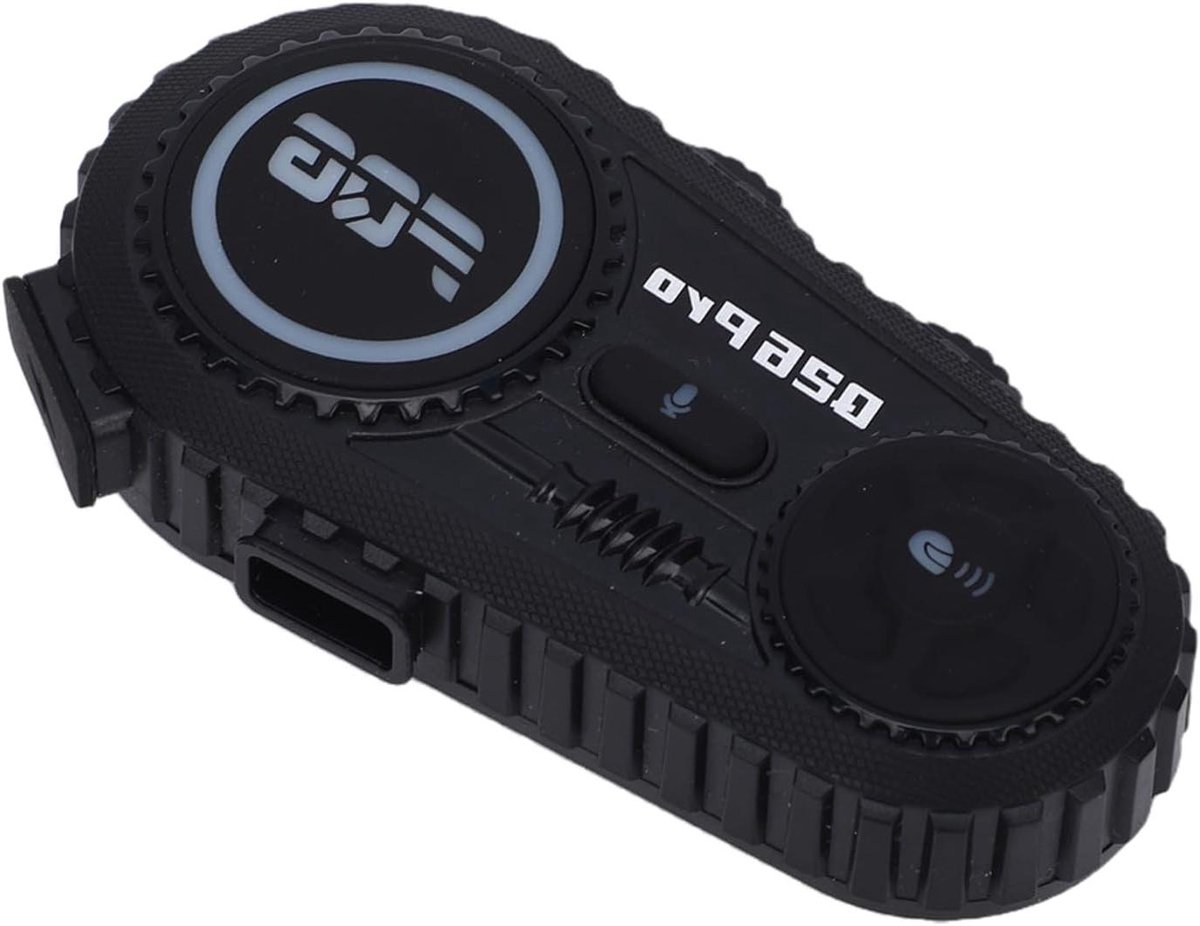 Motor Bluetooth Headset - Motorfiets Intercom - Communicatie op Reis - Ruisonderdrukking - 1000 mAh Batterij - Zwart