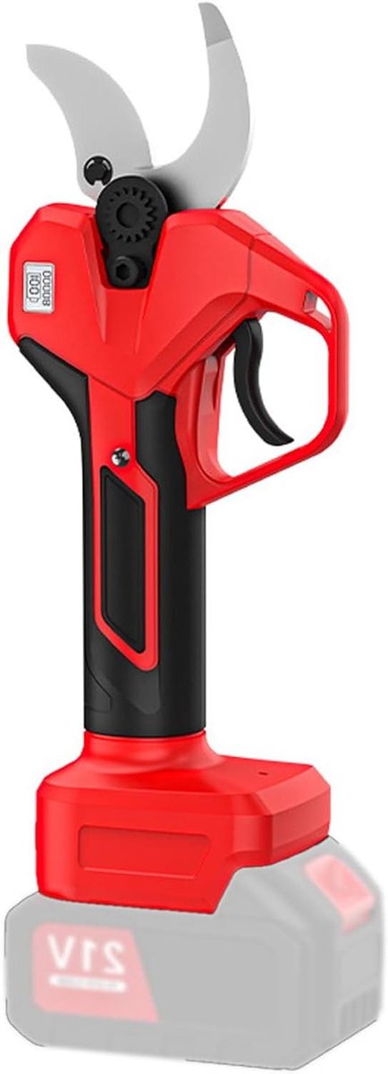 Elektrische Snoeischaar - Accu Snoeier - Takkensnoeien Tuin - LCD Display - 2 Snijdiameters - Zwart