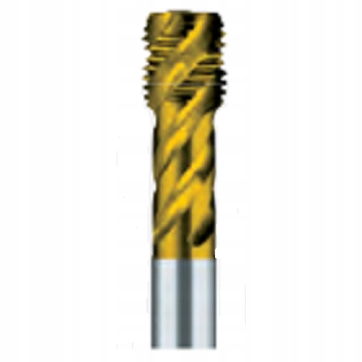 HSS-E TiN-tap M10x1,25 ISO2-6H DIN 374-C