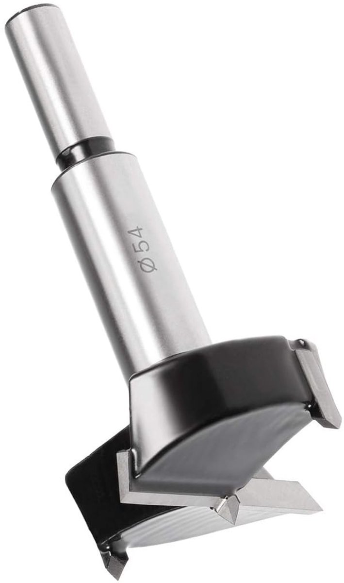 Dailygoods - Houtgat Zaag - Forstner Boorbit - 54mm - Hinge Gat Boren - Tungsten Carbide - Professioneel Gereedschap - Geschikt voor Houtbewerking
